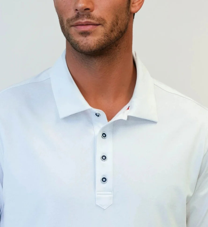 Buki Cinqo Polo 2-Pack - White/Black