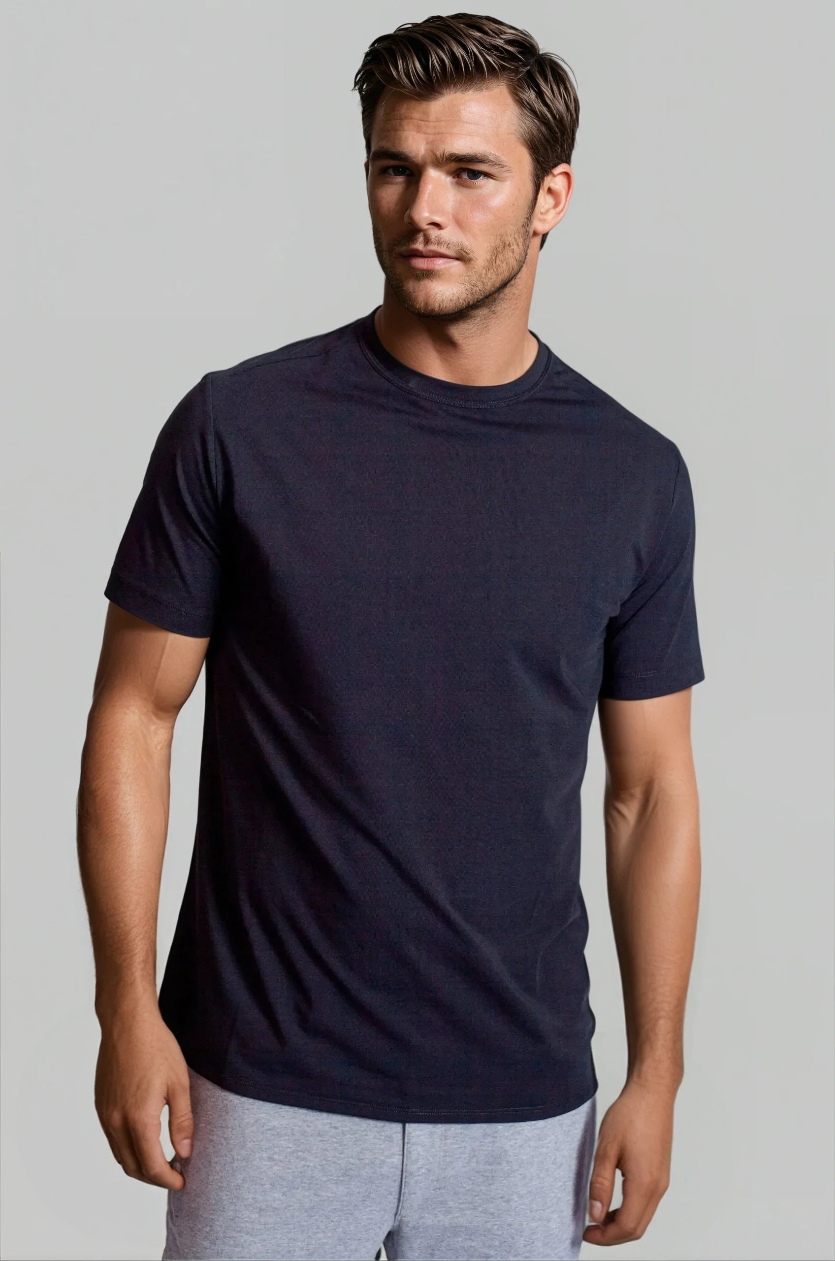 Buki Cinqo Tech Tee 3-Pack - White/Blue Night/Black
