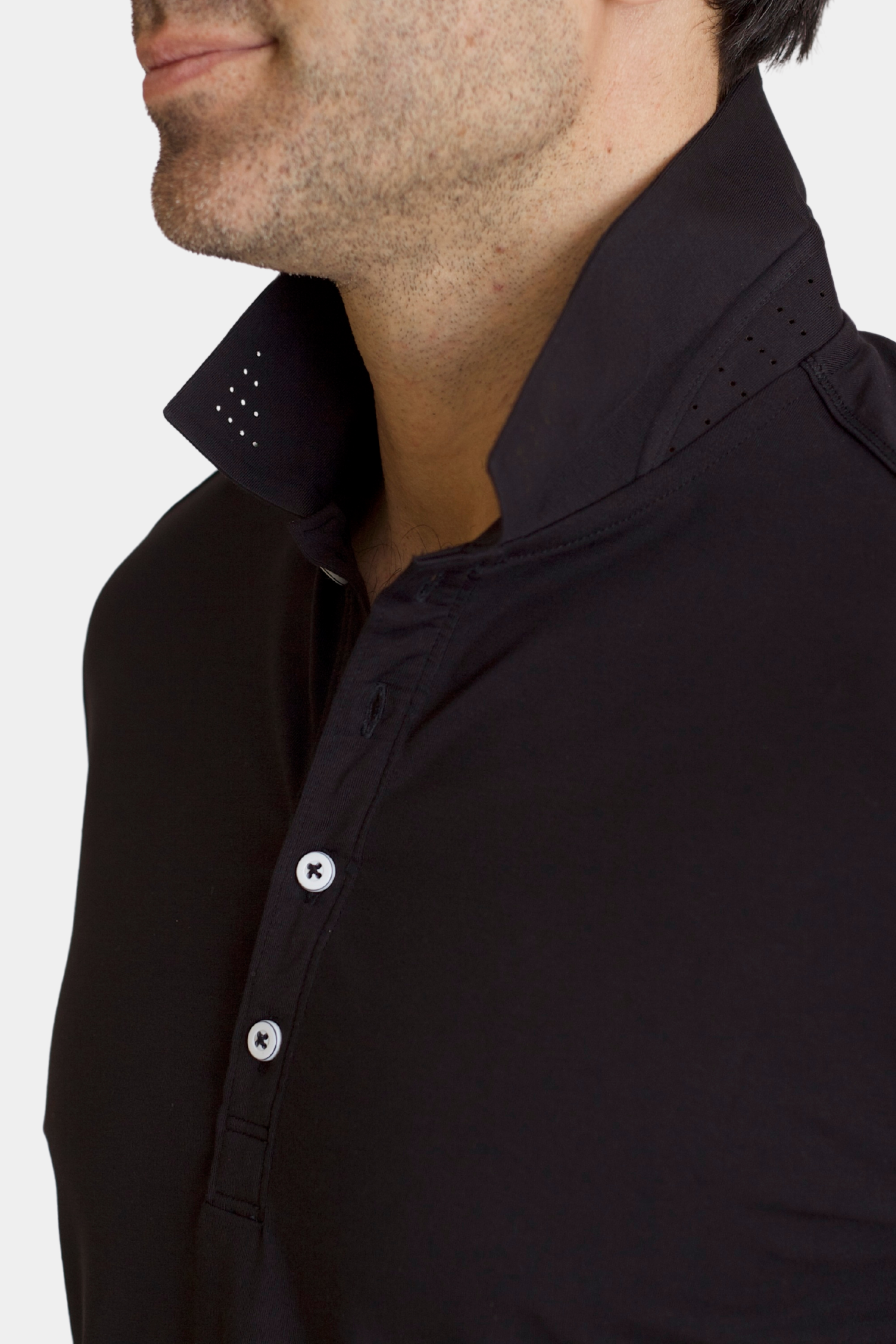 Coolest Polo Tech Shirt - Black