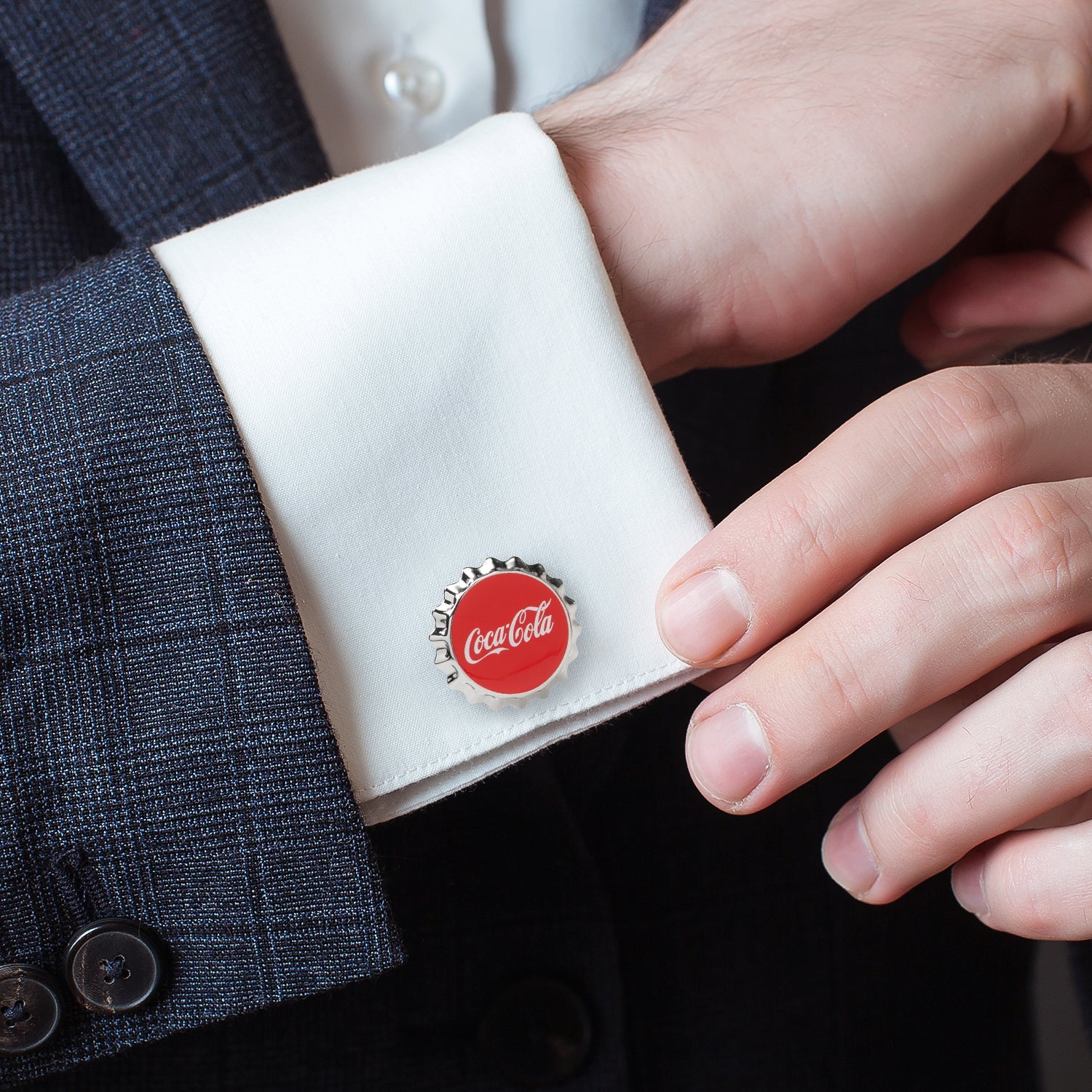 Coca-Cola® Bottle Cap Cufflinks