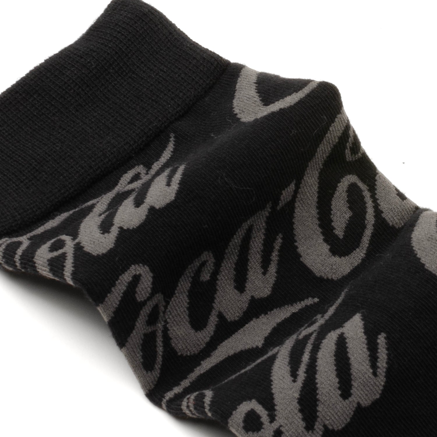 Coca-Cola® Black Logo Dress Socks