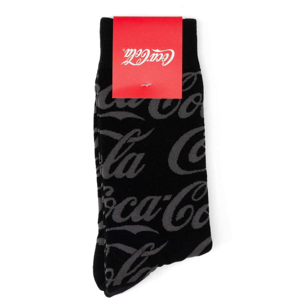 Coca-Cola® Black Logo Dress Socks
