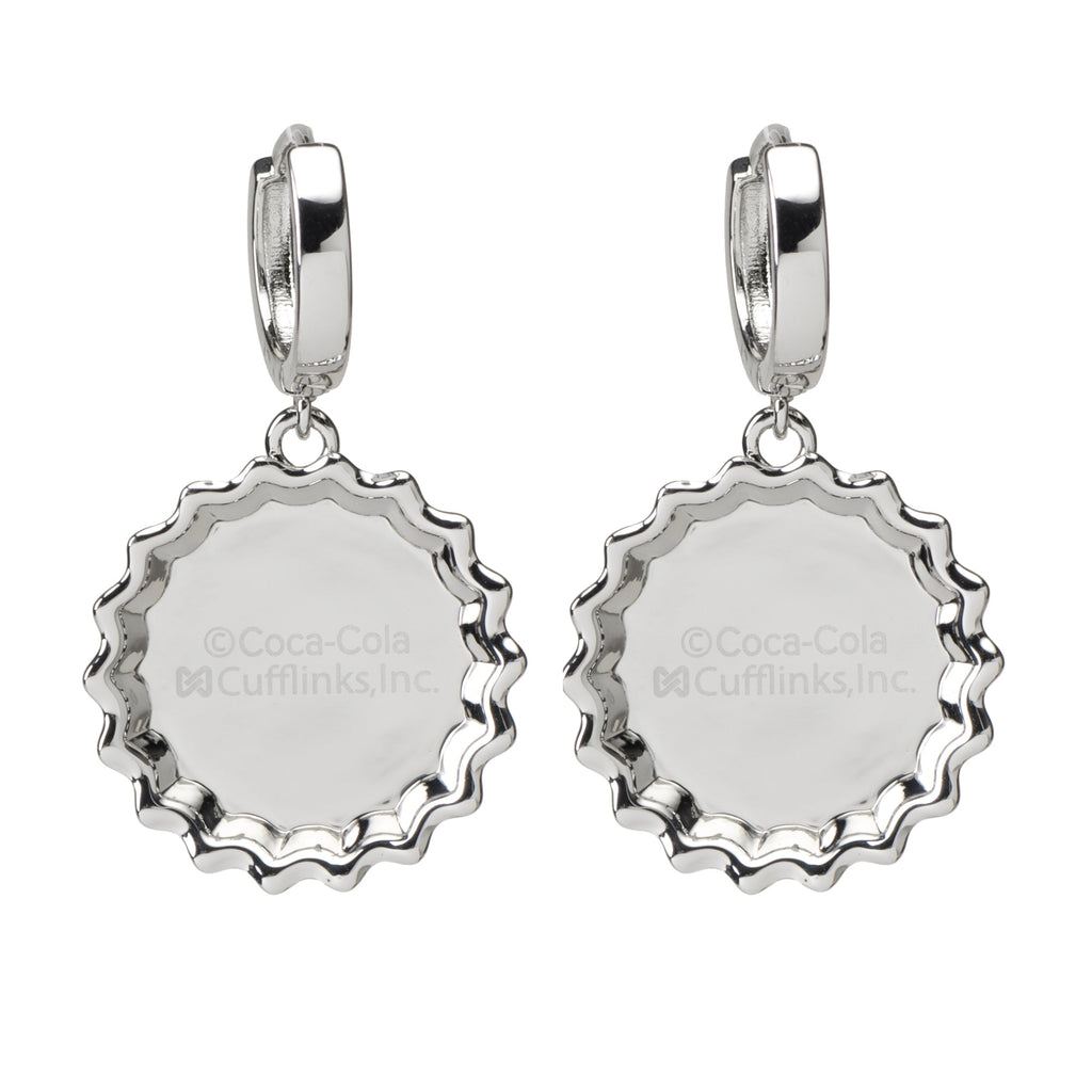 Diet Coke® Bottle Cap Earrings