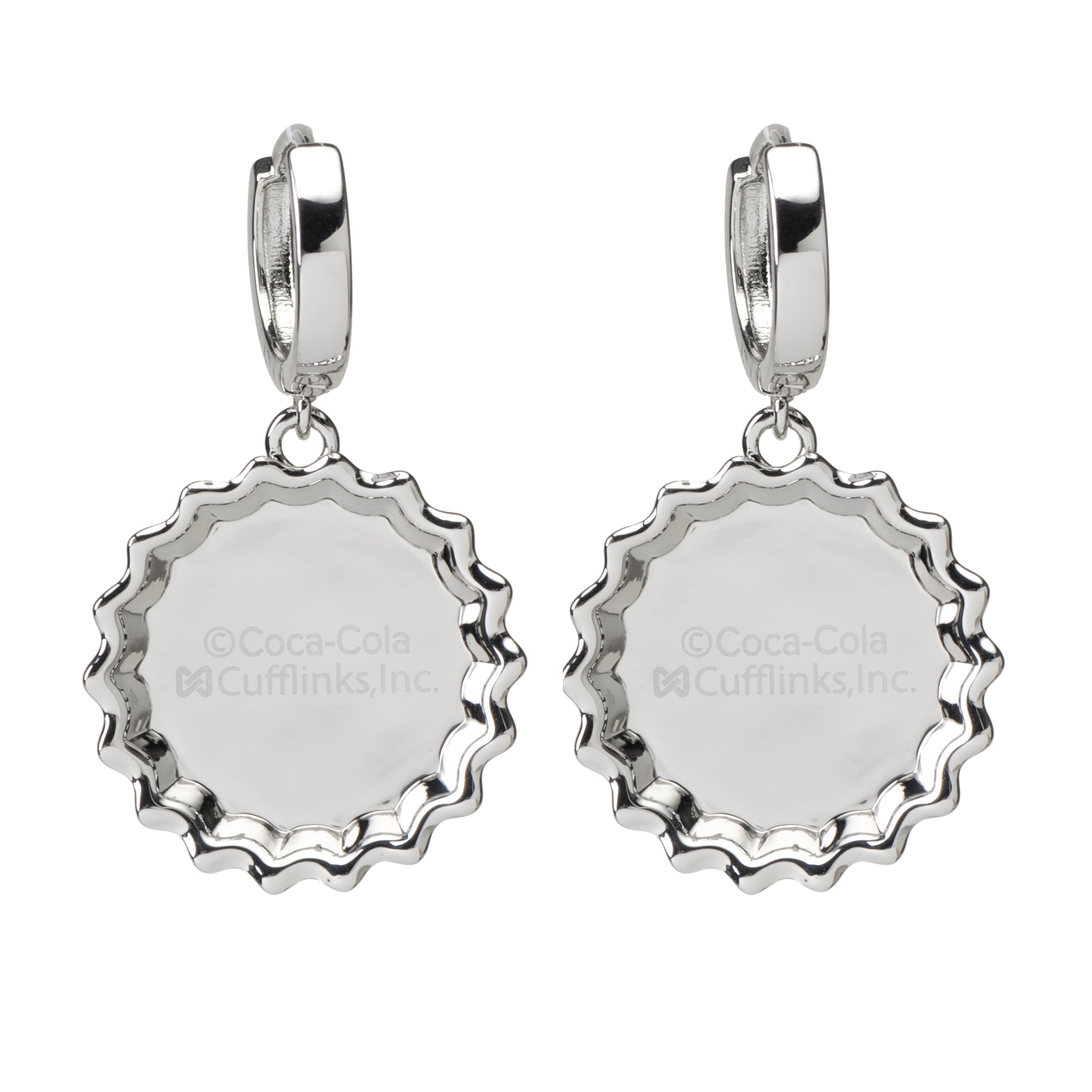 Diet Coke® Bottle Cap Earrings