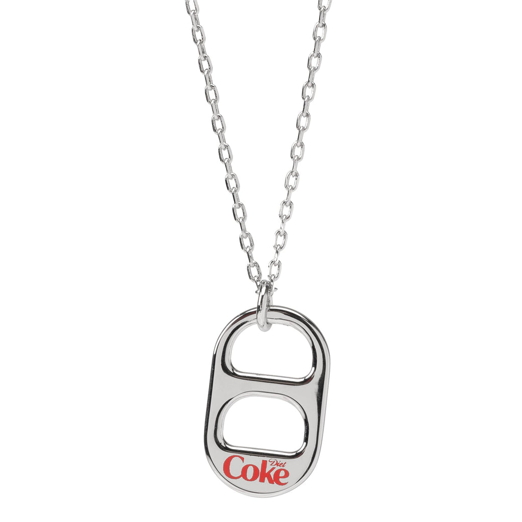 Diet Coke® Tab Silver Necklace