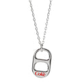 Diet Coke® Tab Silver Necklace