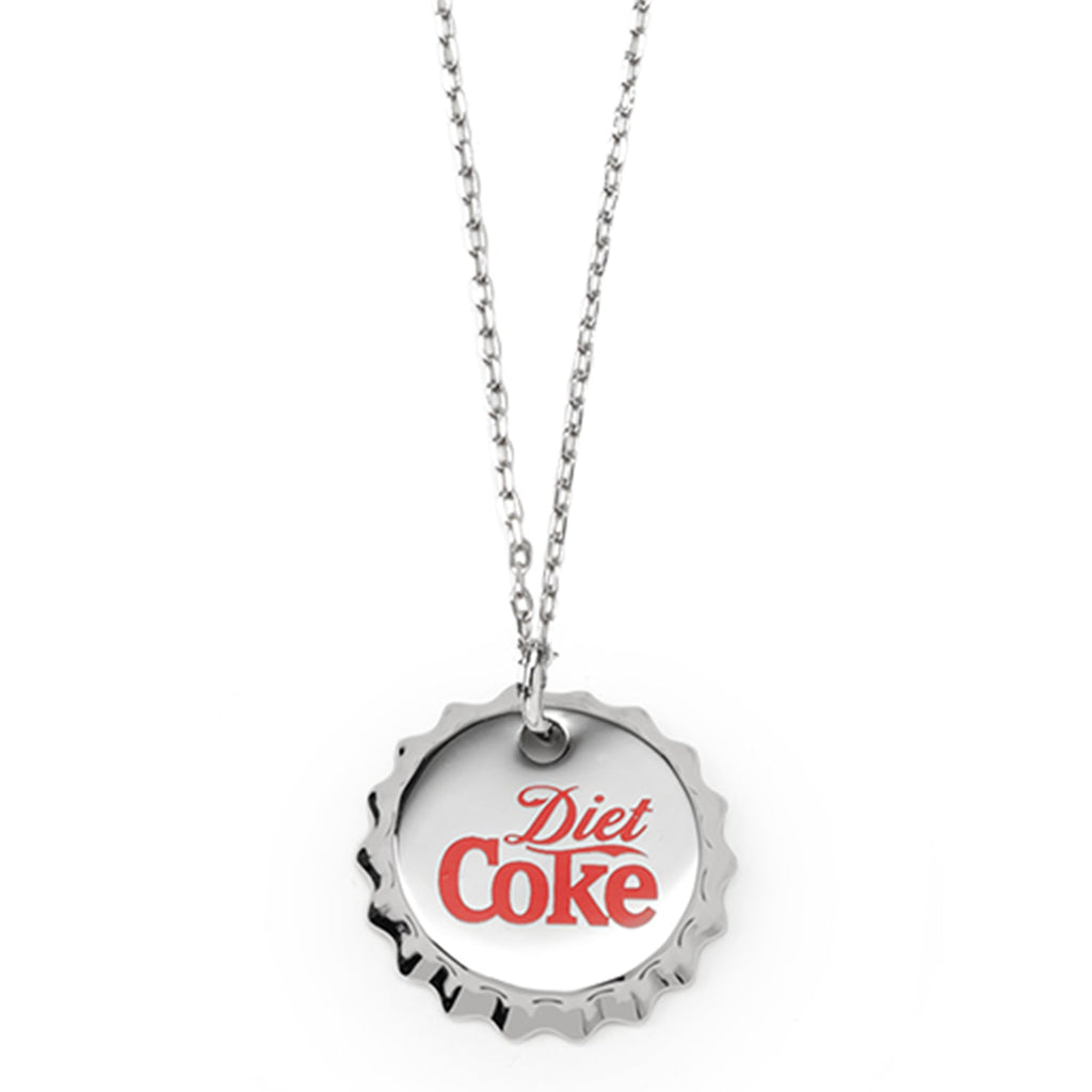 Diet Coke® Bottle Cap Red Necklace