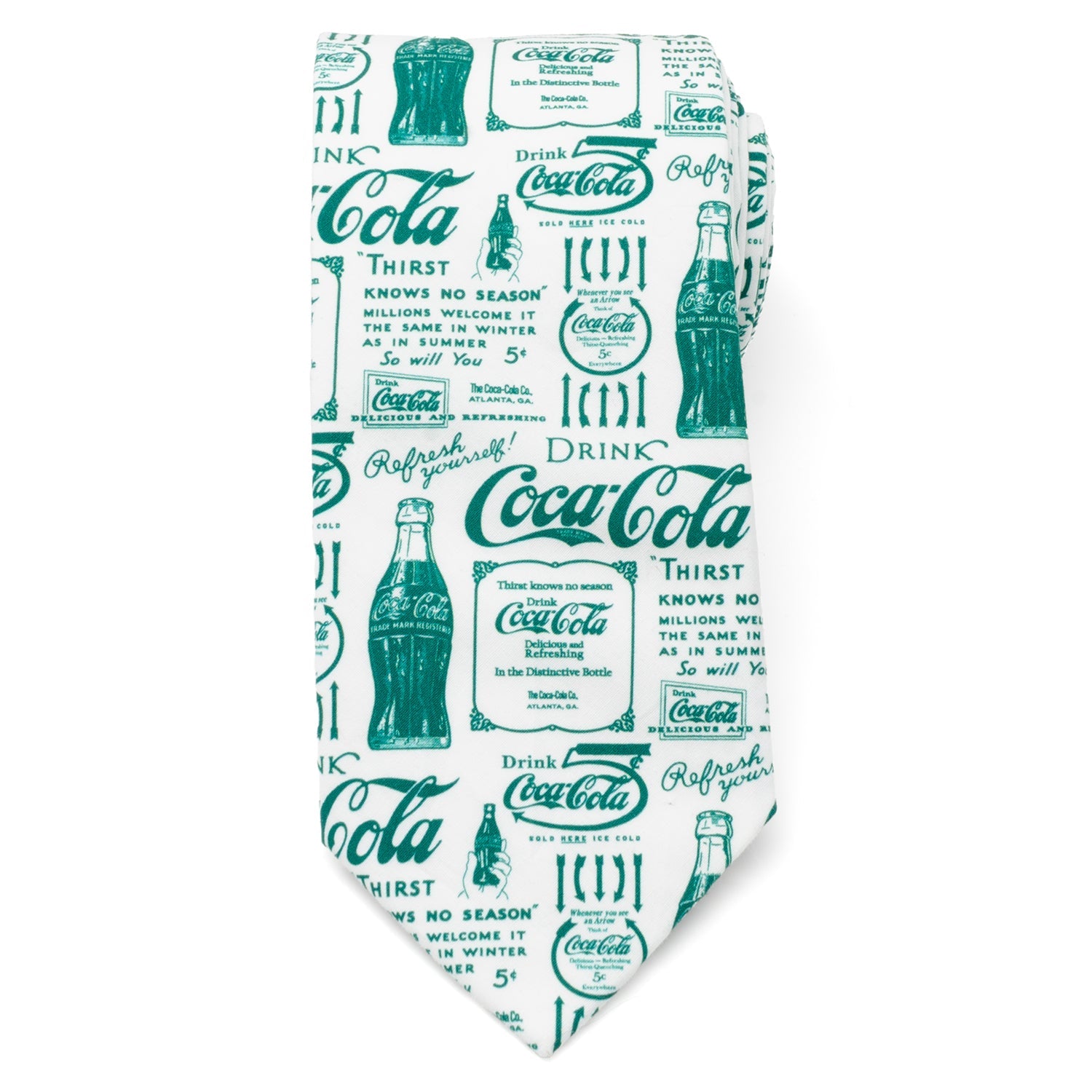 Coca-Cola® Green Bottle Men's Tie
