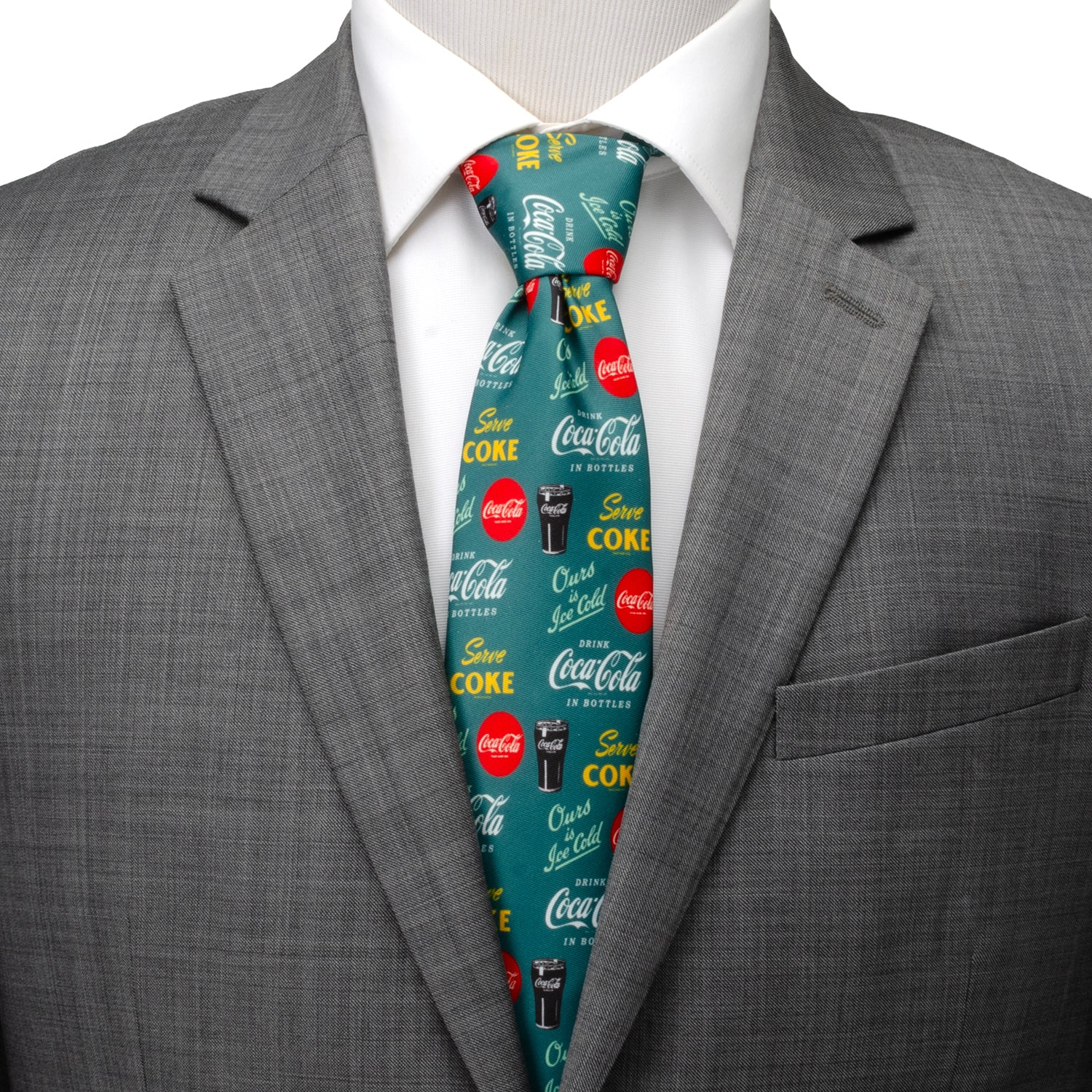 Coca-Cola® Green Men's Tie
