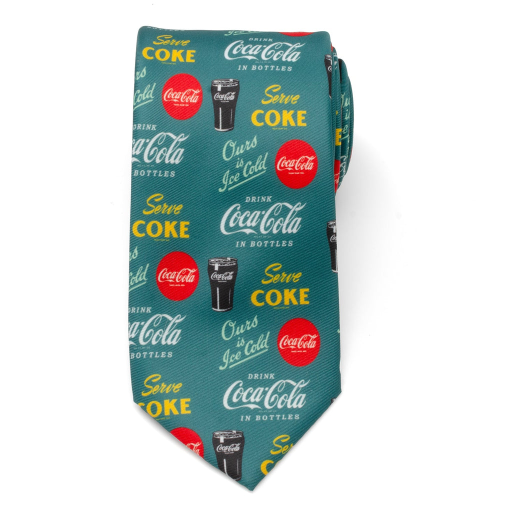 Coca-Cola® Green Men's Tie