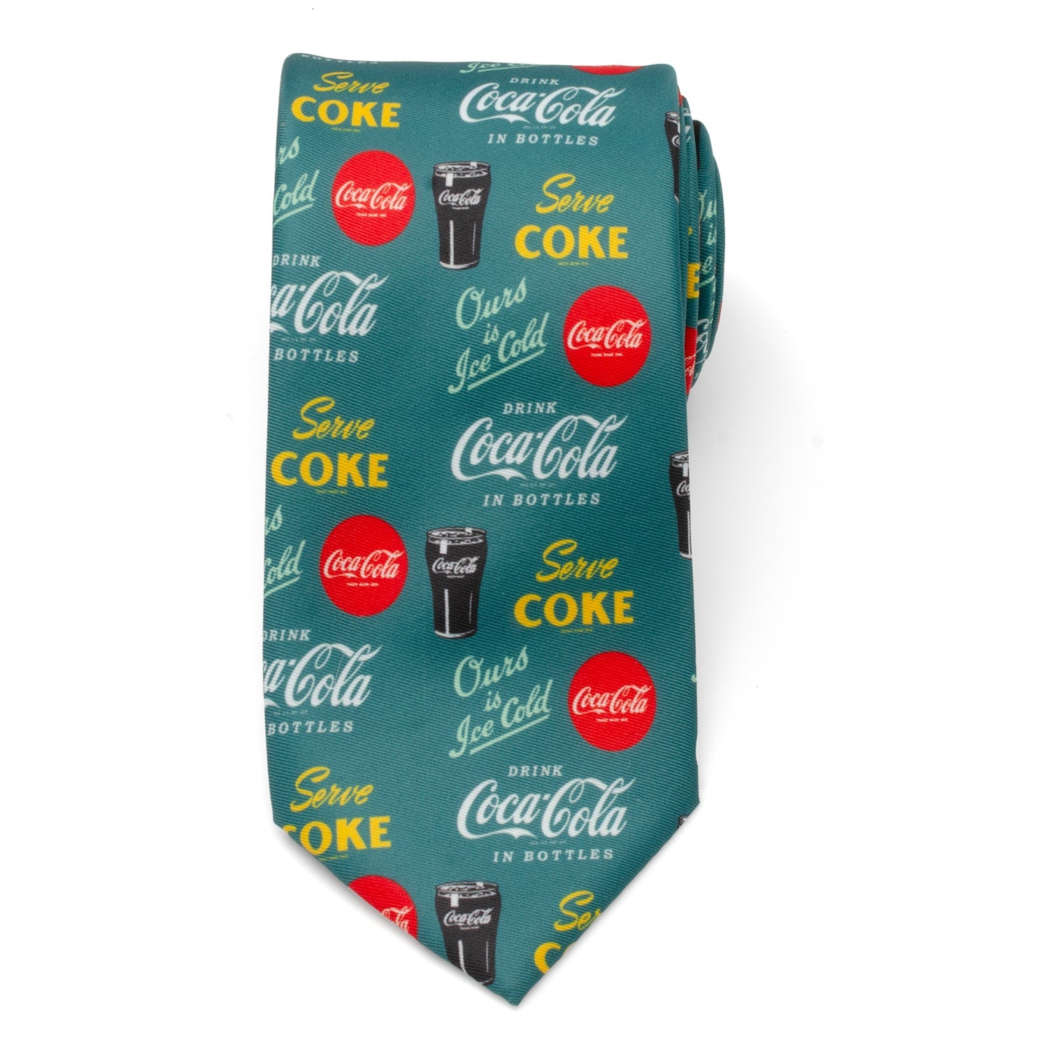 Coca-Cola® Green Men's Tie