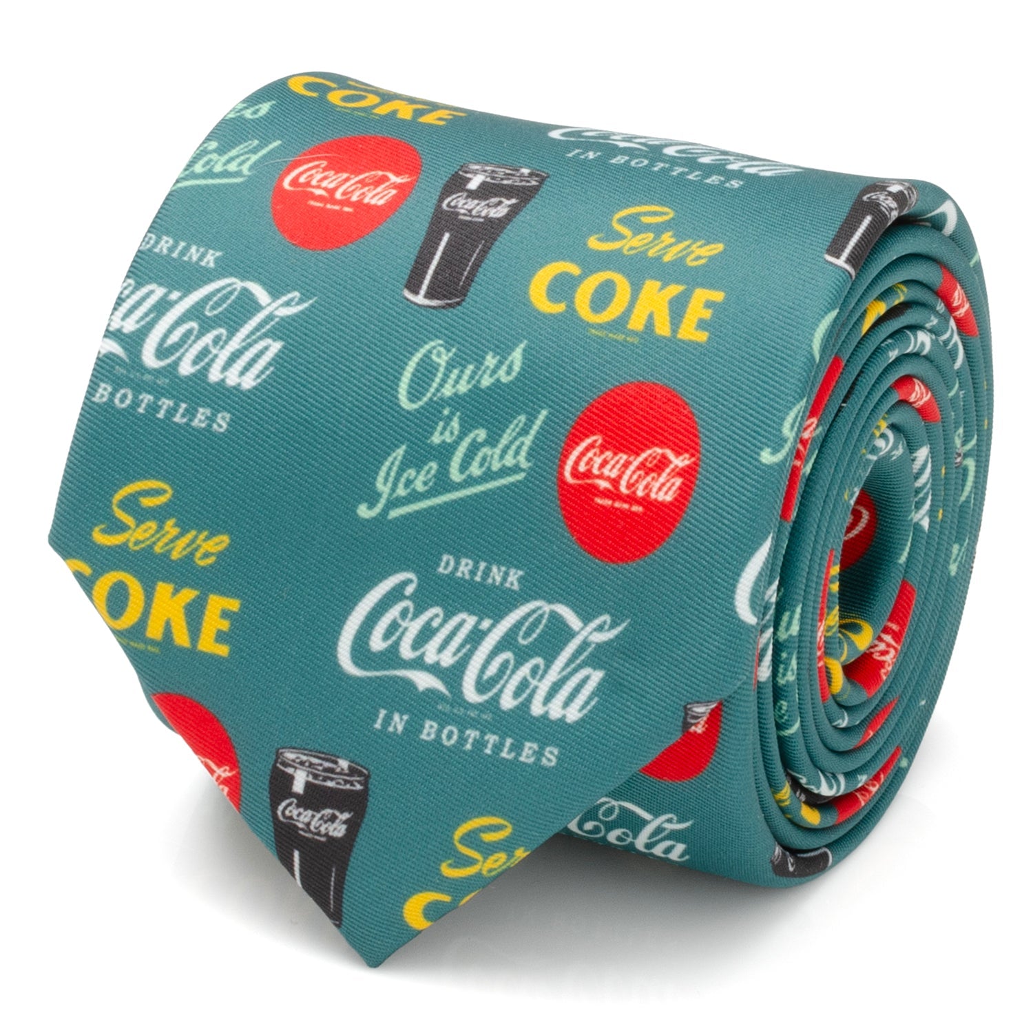Coca-Cola® Green Men's Tie