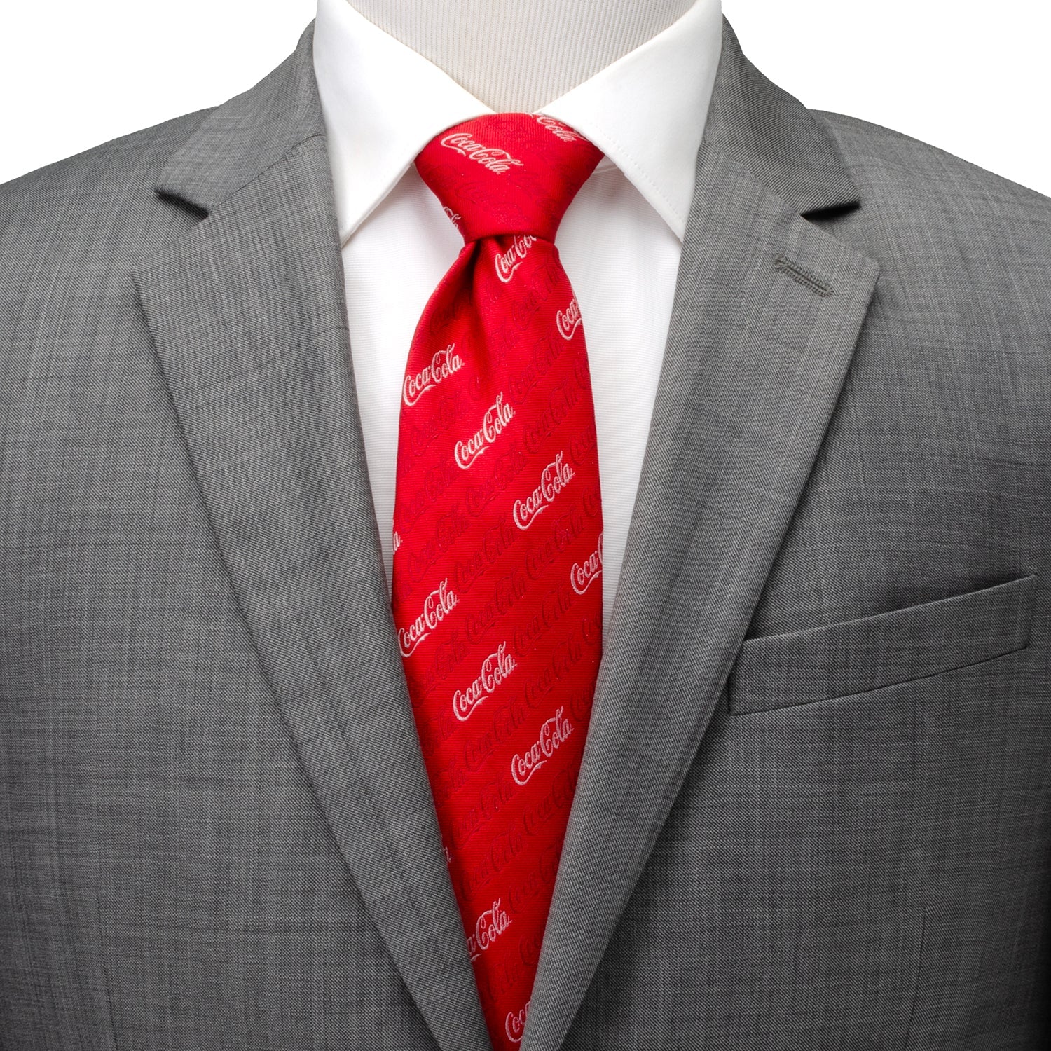 Coca-Cola® Logo Red Men's Tie