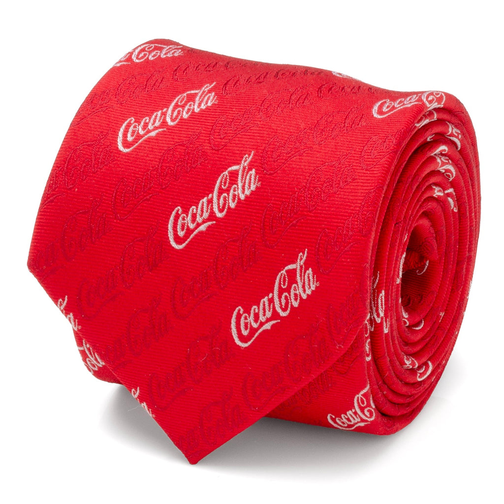 Coca-Cola® Logo Red Men's Tie
