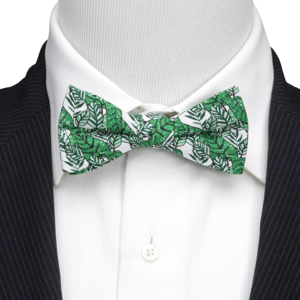 Palm Leaf Men's Bow Tie