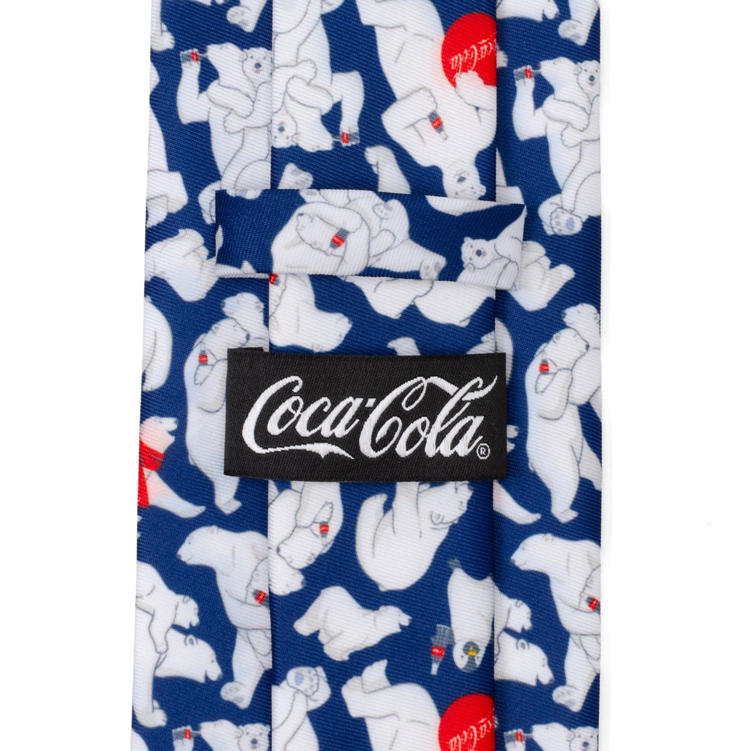 Coca-Cola® Polar Bear Navy Blue Men's Tie