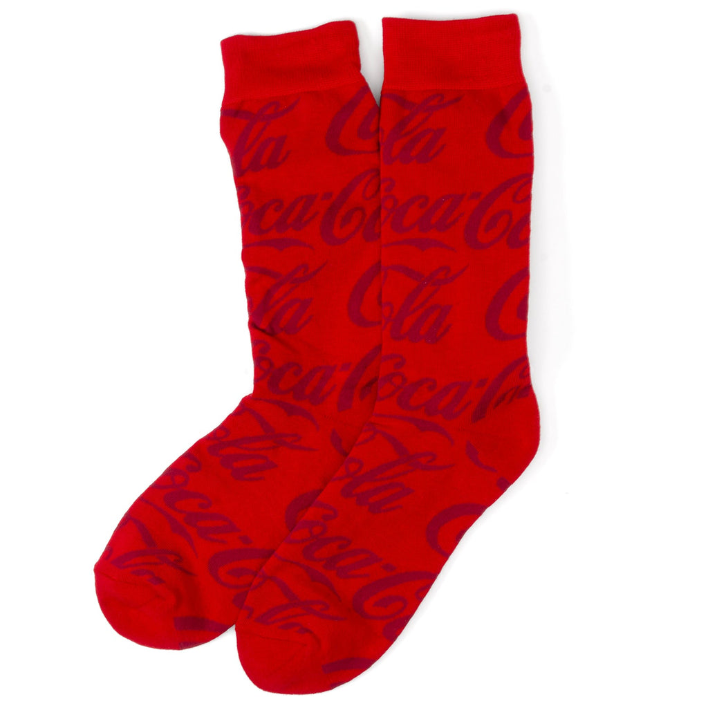 Coca-Cola® Red Logo Dress Socks