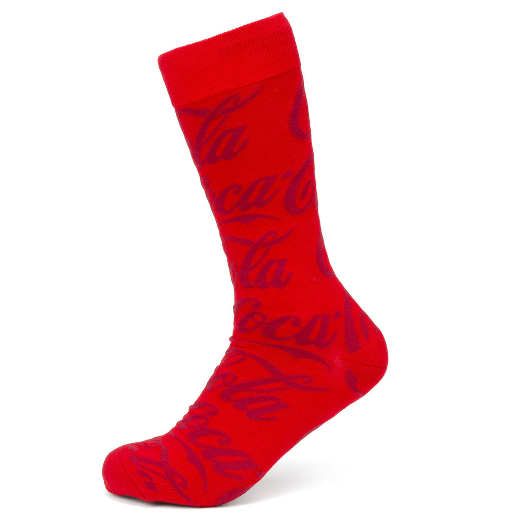 Coca-Cola® Red Logo Dress Socks