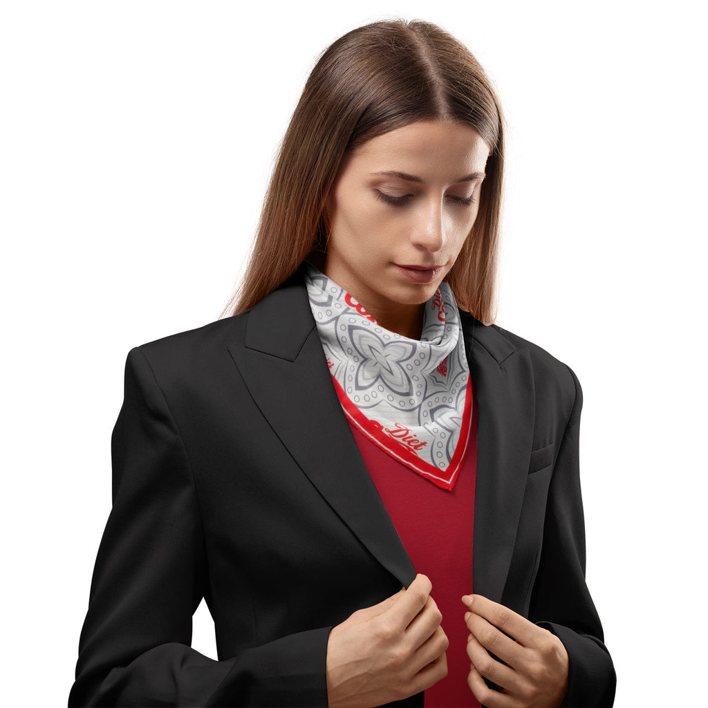 Diet Coke® Satin Grey Scarf