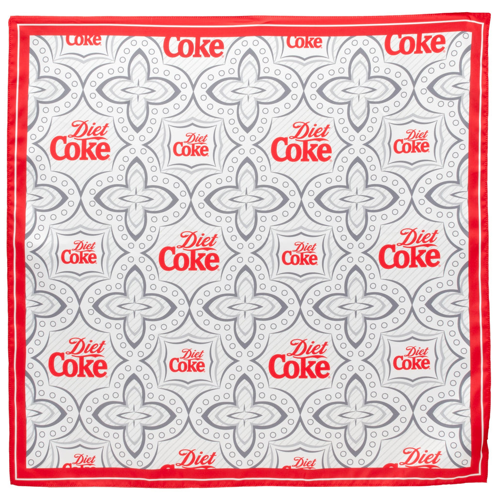 Diet Coke® Satin Grey Scarf