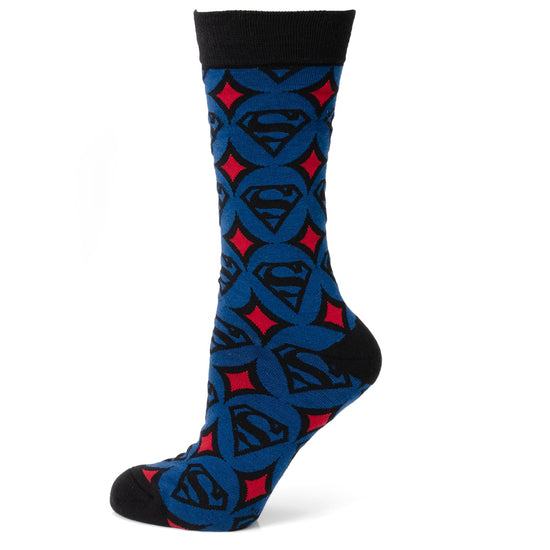 DC Superman Circle Motif Blue Men&