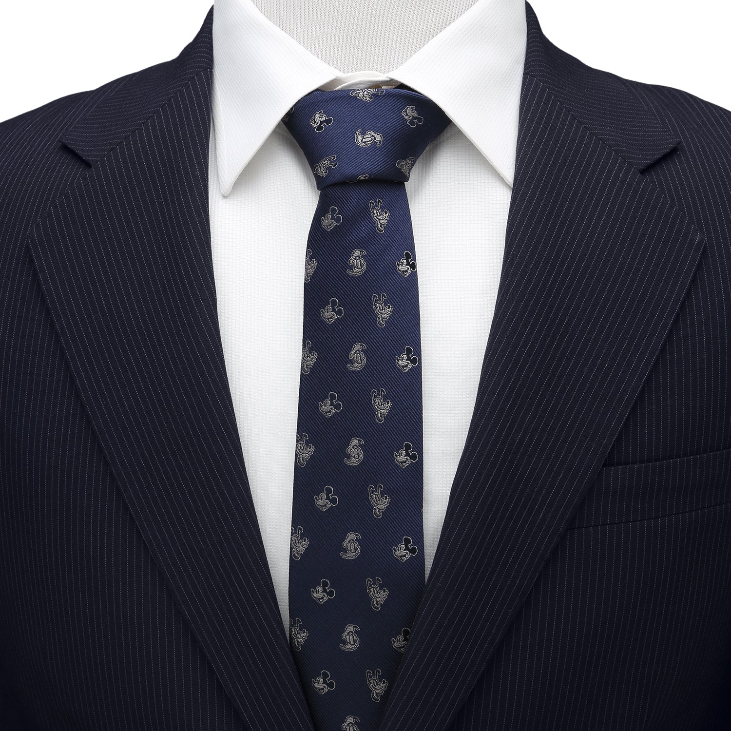 Disney Mickey and Friends Blue Men's Tie