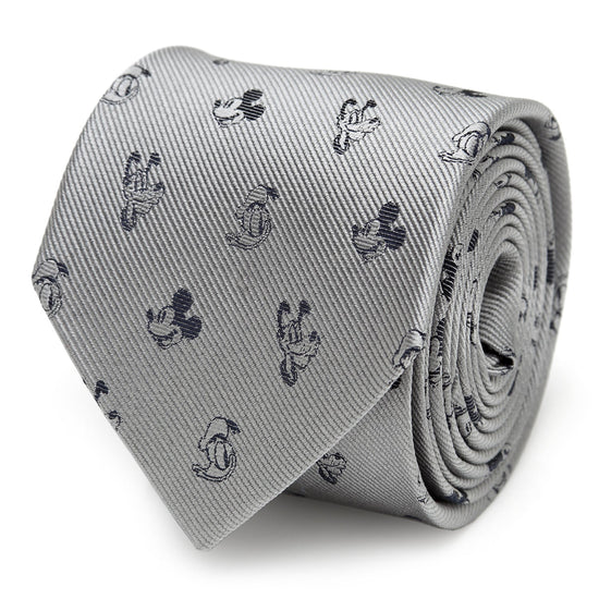 Disney Mickey and Friends Gray Men&