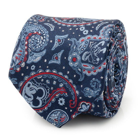 Disney Mickey and Friends Paisley Blue Multi Men&