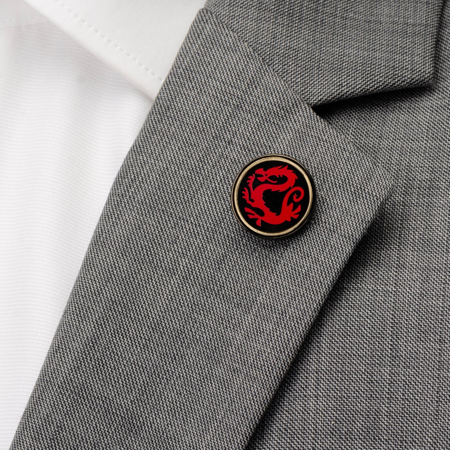 Disney Mulan Mushu Emblem Lapel Pin