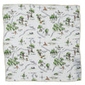 Disney Winnie the Pooh Map Pocket Square