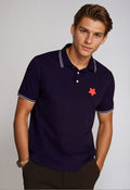 Happy Polo Shirt - Navy