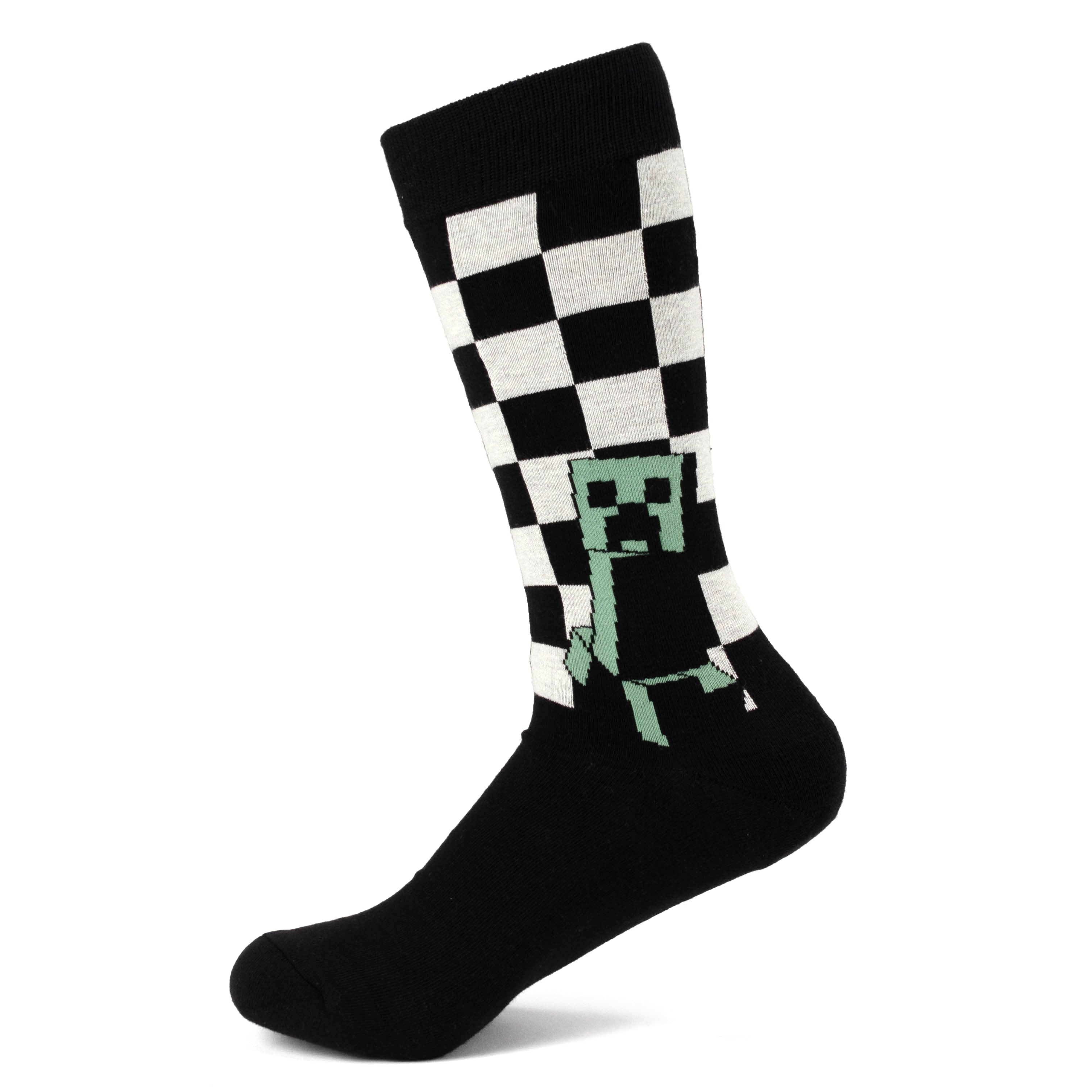Minecraft Creeper Men's Sock Set ' 3 Pairs