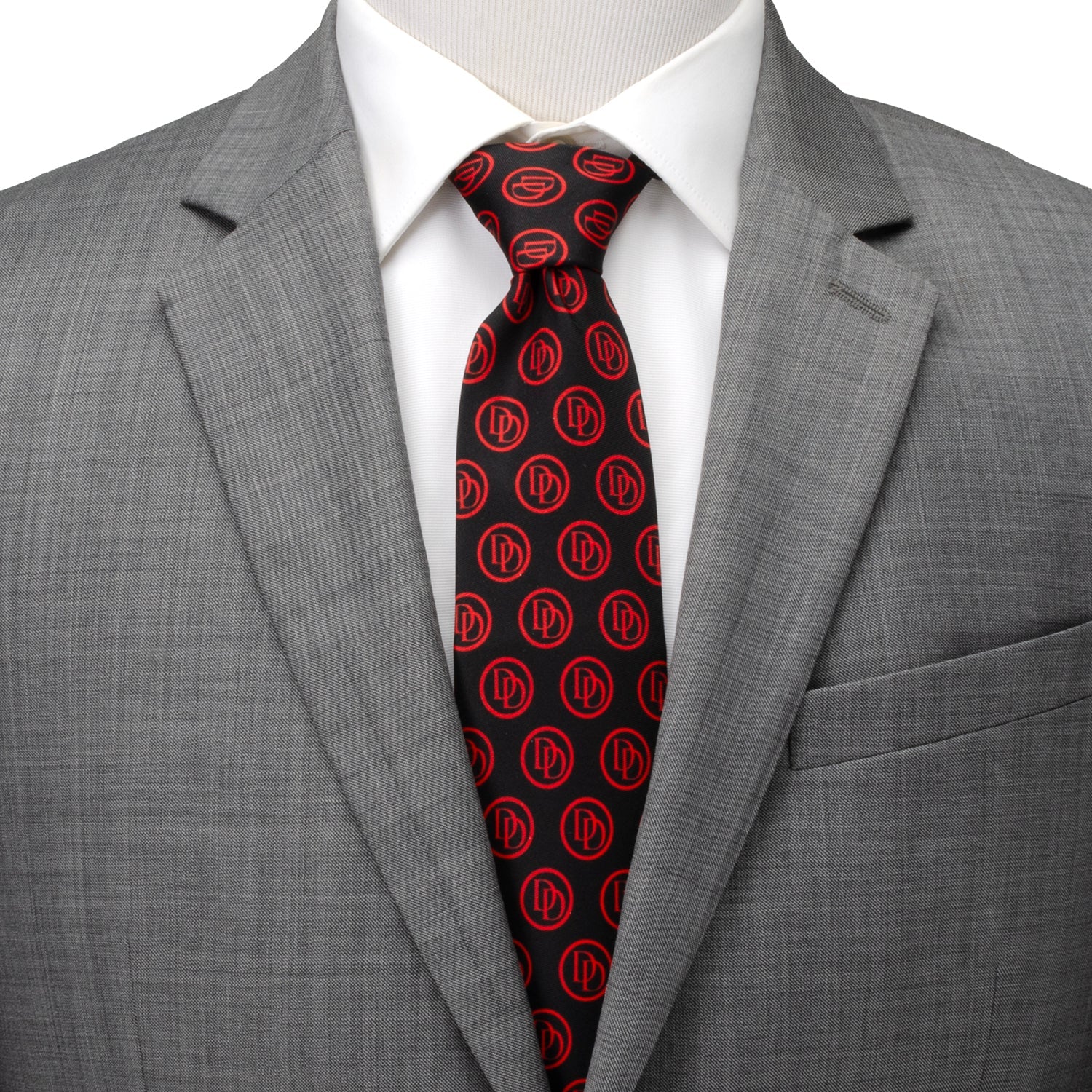 Marvel Daredevil Men's Black Tie