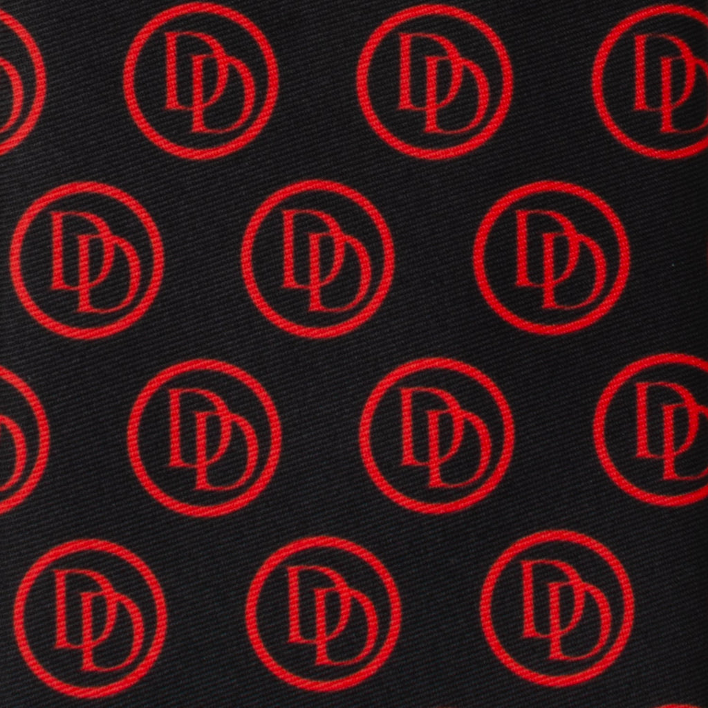 Marvel Daredevil Men's Black Tie