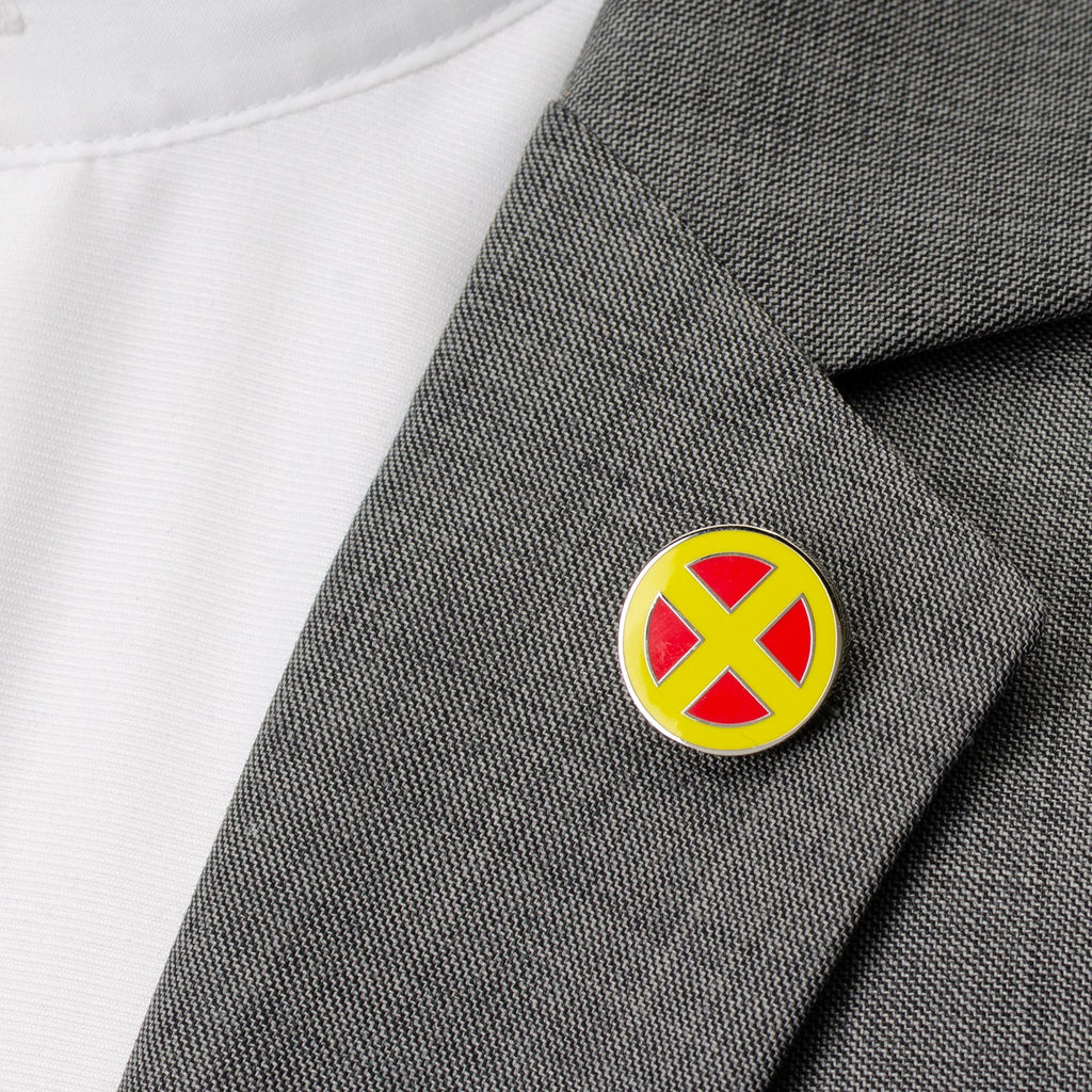 Marvel X-Men Socks 3 Pack with Lapel Pin Gift Set