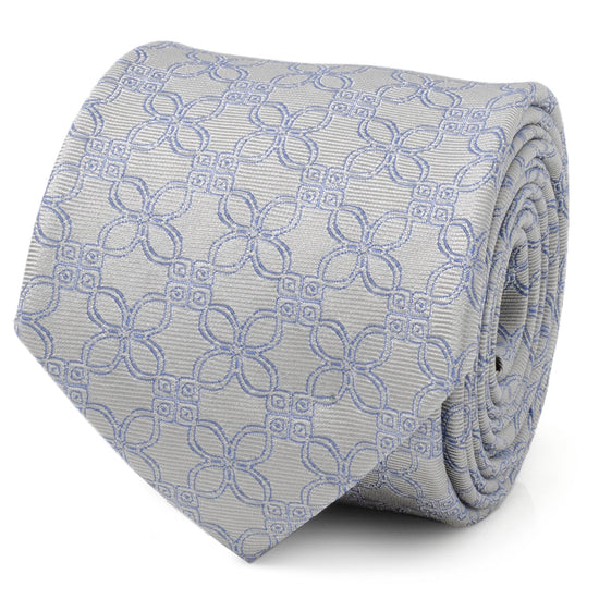 Gray Blue Art Deco Men&
