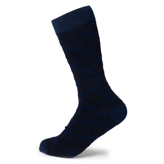 Grid Navy Men&