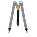 Gray Convertible Suspenders