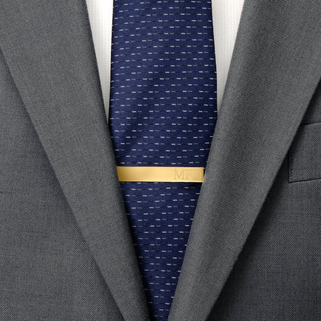 Best Day Ever Gold Engravable Tie Bar
