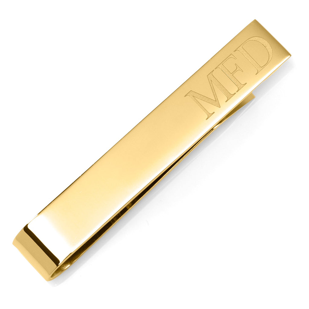 Best Day Ever Gold Engravable Tie Bar