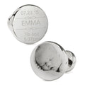 Birth Details Custom Photo Engravable Cufflinks