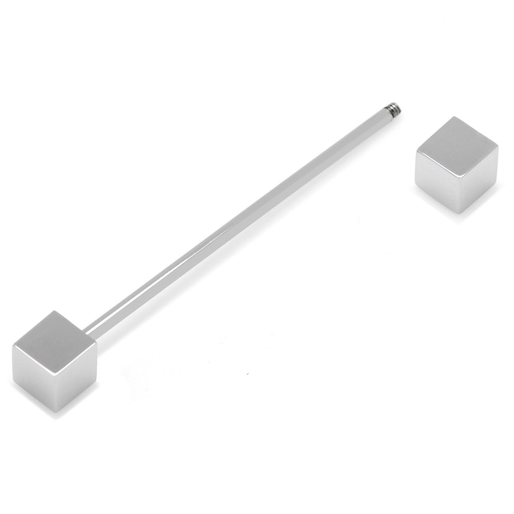Stainless Steel Square Eyelet Collar Bar
