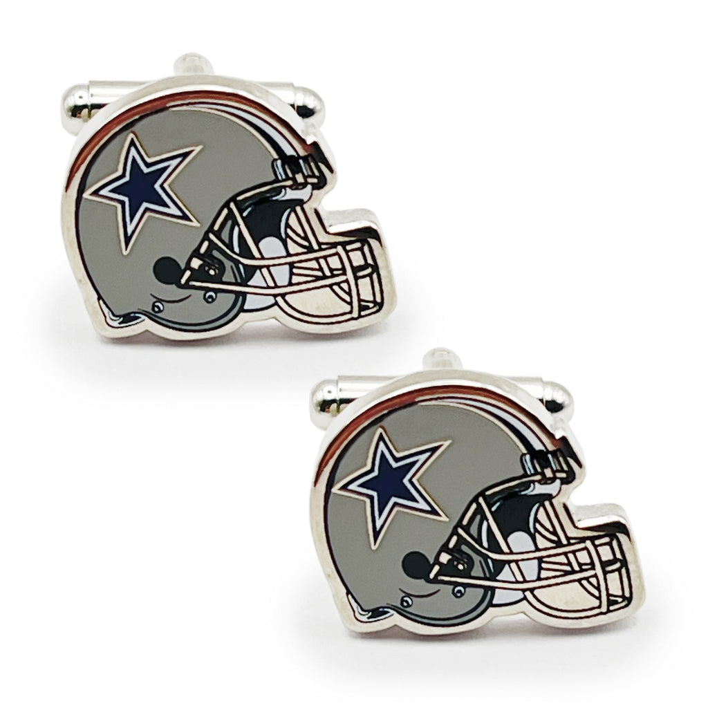 NFL Dallas Cowboys Throwback Helmet Cufflinks