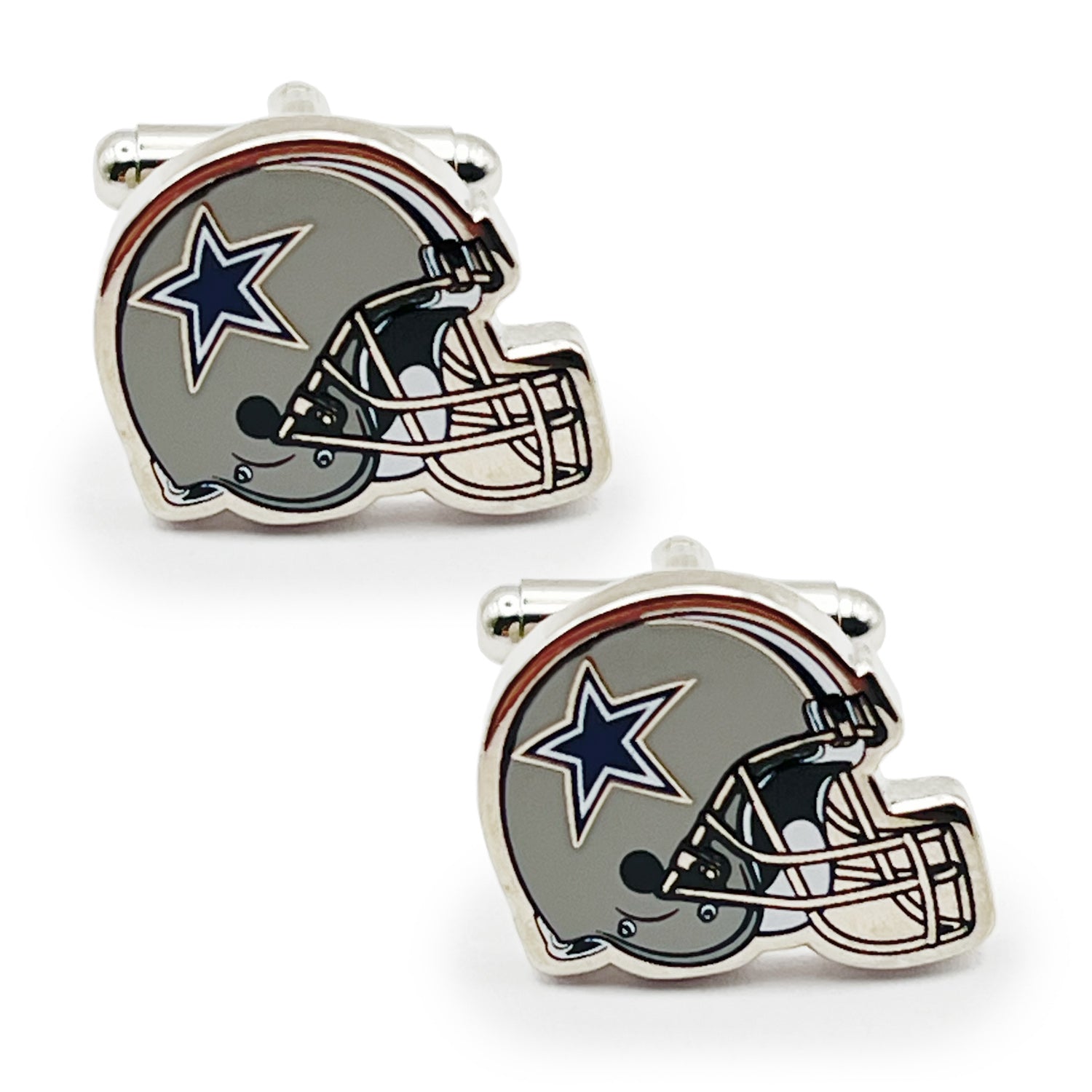 NFL Dallas Cowboys Throwback Helmet Cufflinks