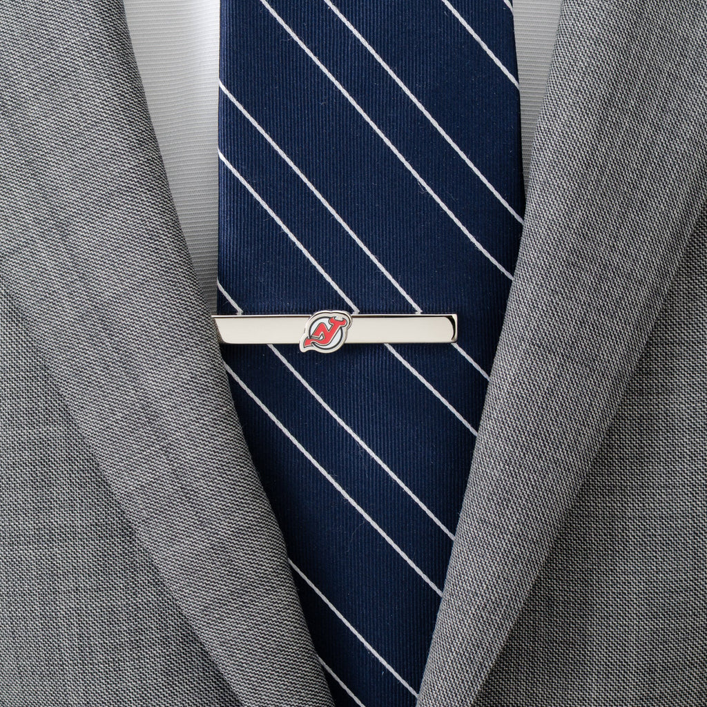 NHL New Jersey Devils Tie Clip
