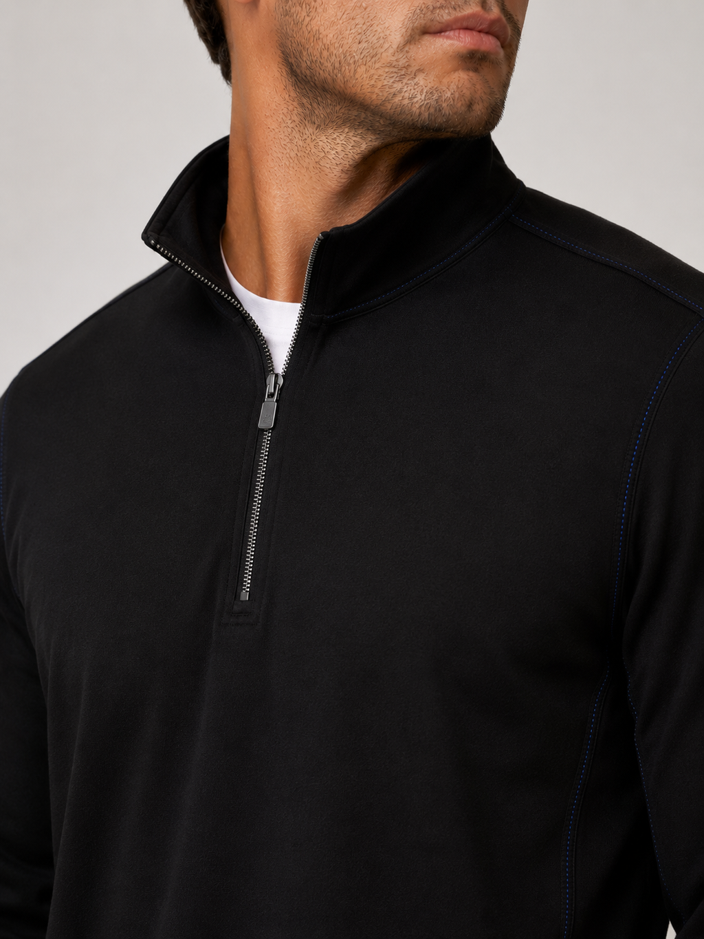 Buki Cinqo Travel Half Zip - Black