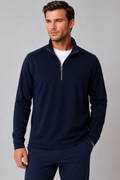 Buki Cinqo Travel Half Zip - Navy
