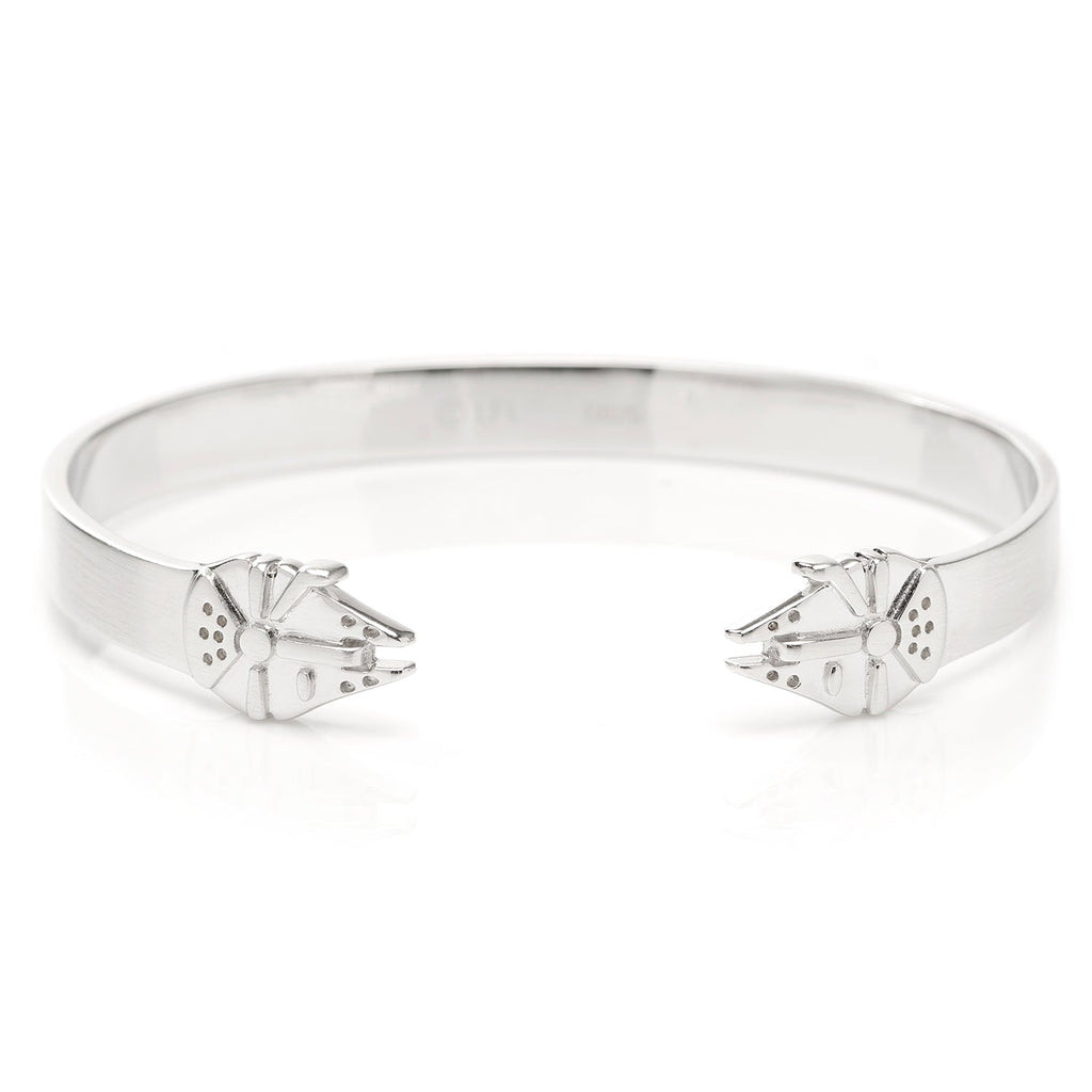 Star Wars Millennium Falcon Stainless Steel Cuff Bracelet