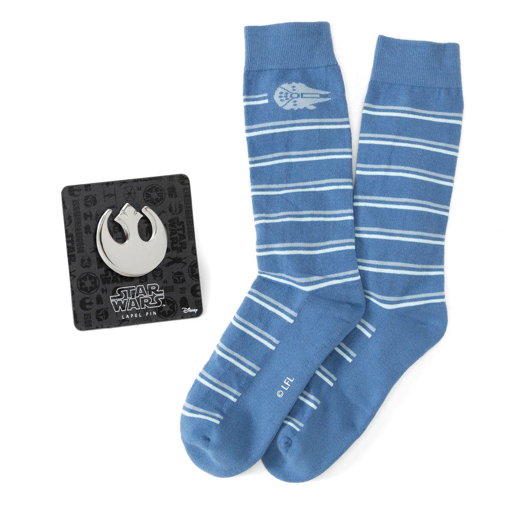 Star Wars Rebel Striped Falcon Blue Gift Set