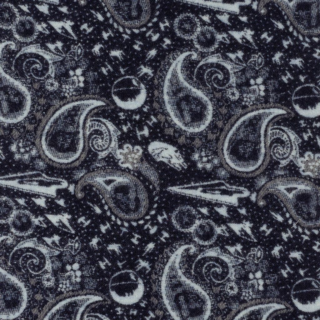 Star Wars Darth Vader Blue and Gray Paisley Scarf